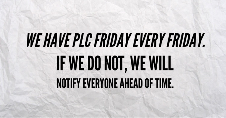 plc Friday 
